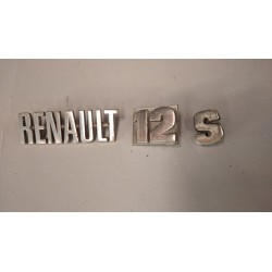 ANAGRAMA RENAULT 12 S