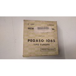 MEMBRANA FRENO TRASERO PEGASO 1065